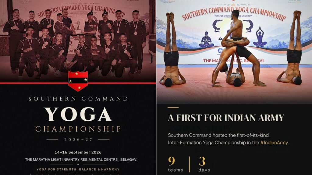 Southern Command Yoga Championship