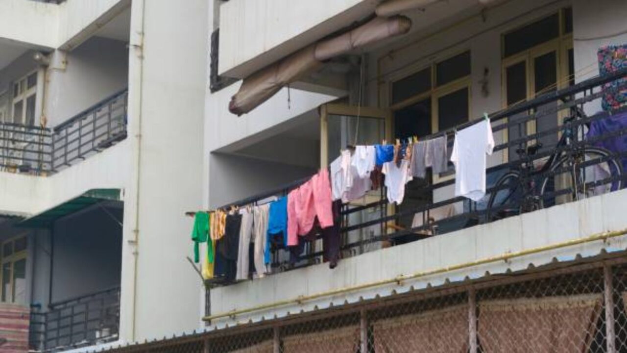 PMC balcony laundry restrictions