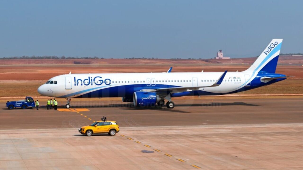 Pune-Hyd Indigo Flight