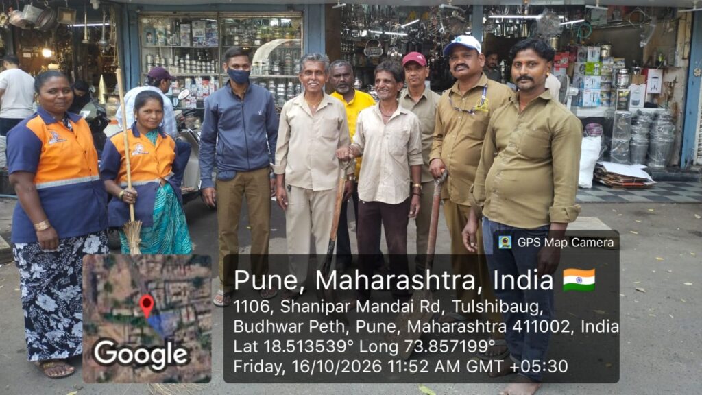 Pune road-sweeping policy